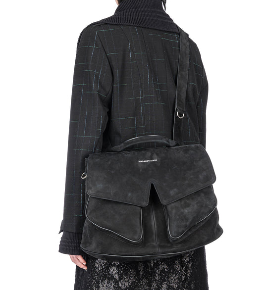 MEZULARI BAG DISTRESSED BLACK