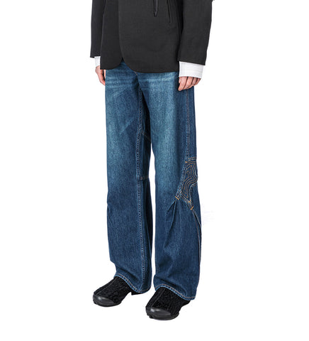 KIKO KOSTADINOV X LEVI'S ARTICULATE JEANS BLUE