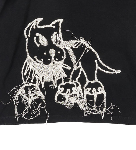 GUARD EMBROIDERD TEE BLACK