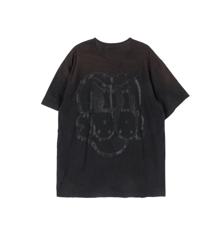 SHINY FINESSE PUP TEE BLACK