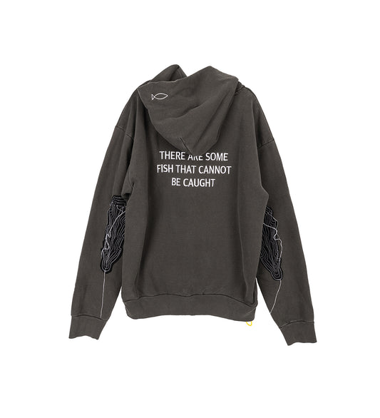 CAN'T BE CAUGHT HOODIE BLACK