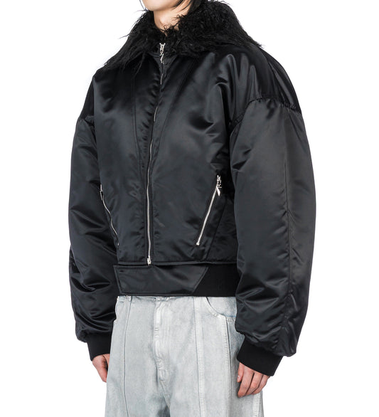 BOMBER JACKET BLACK
