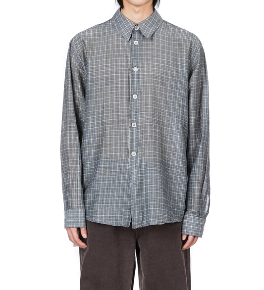 BEYOND SHIRT PICNIC CHECK COTTON SILK
