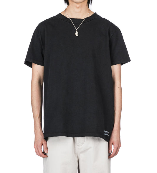 BLISS T-SHIRT WASHED BLACK BAND JERSEY