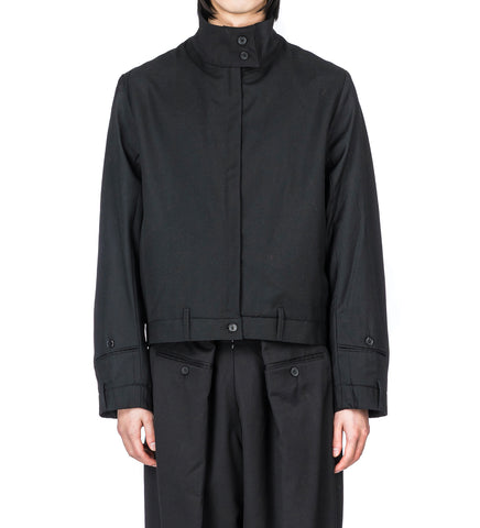 UPSIDE DOWN BARRACUDA JACKET BLACK