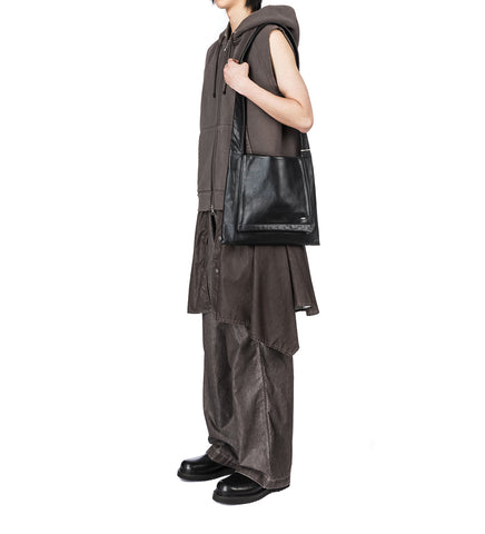 MOTOR HOOD VEST FRENCH SUN FADE HEFTY FLEECE