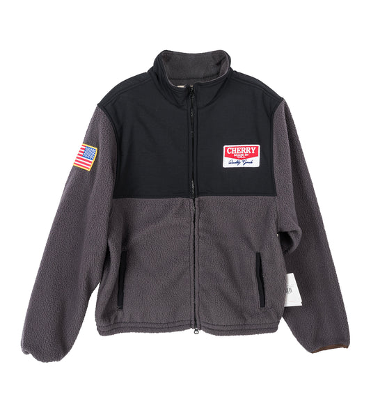 RACING ZIP SHERPA PEWTER