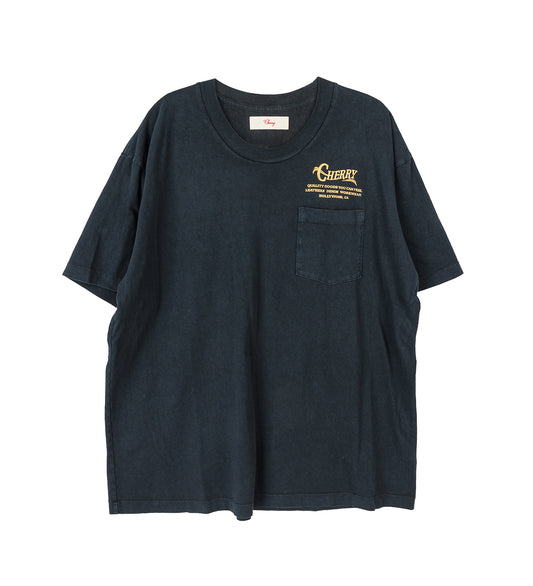 BEST OF THE BREED CLASSIC POCKET T-SHIRT VINTAGE BLACK