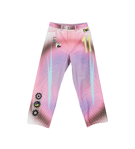 BAGGY TROUSERS PINK