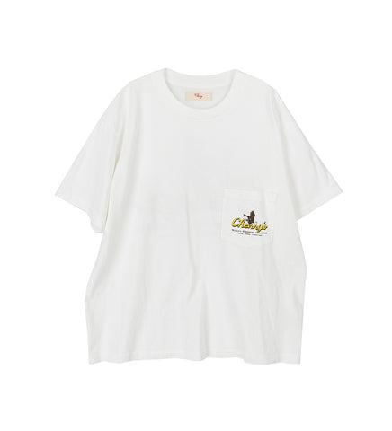 OUTFITTER BOXY POCKET T-SHIRT VINTAGE WHITE