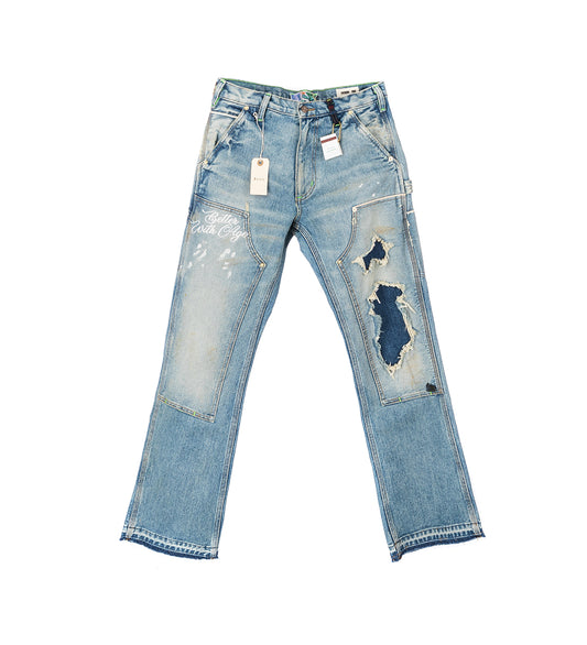 MASON DOUBLE-KNEE SELVAGE DENIM TOURSER 30