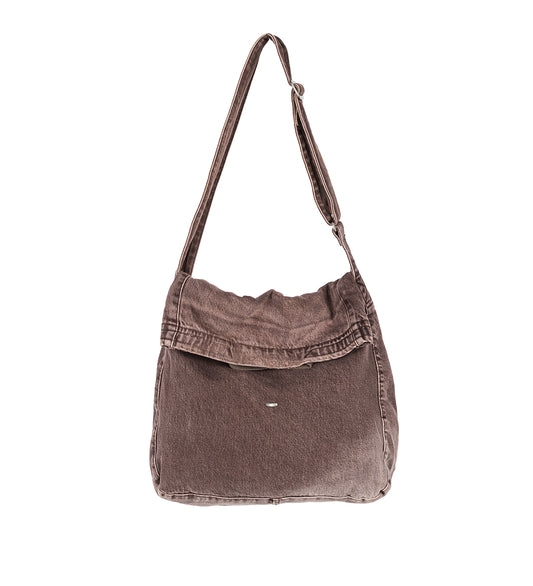 SLING BAG OVERDYED CHOCO MELON