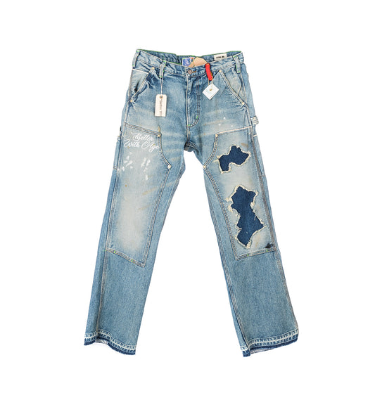 MASON DOUBLE-KNEE SELVAGE DENIM TOURSER 32