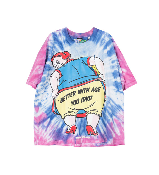 FRIZZLE TIE-DYE TEE XL