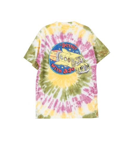 FRIZZLE TIE-DYE TEE LARGE
