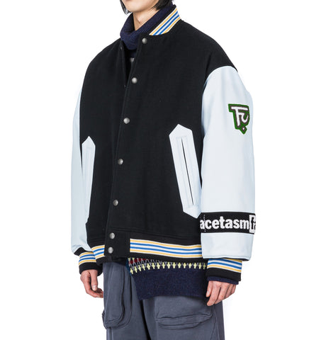 HINDI STADIUM JACKET BLACK