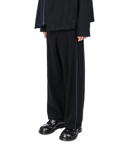 WOOL BASKETBALL PANTS BLACK