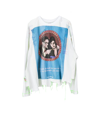 IDIOT REVERSIBLE PANELED LONG SLEEVE XL