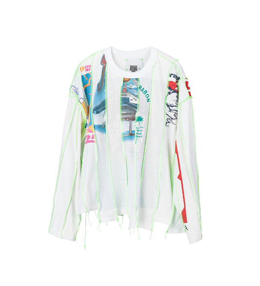IDIOT REVERSIBLE PANELED LONG SLEEVE XL