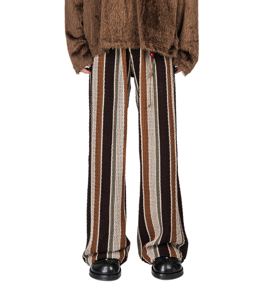 RELAXED LOUNGE PANT BEIGE/BROWN