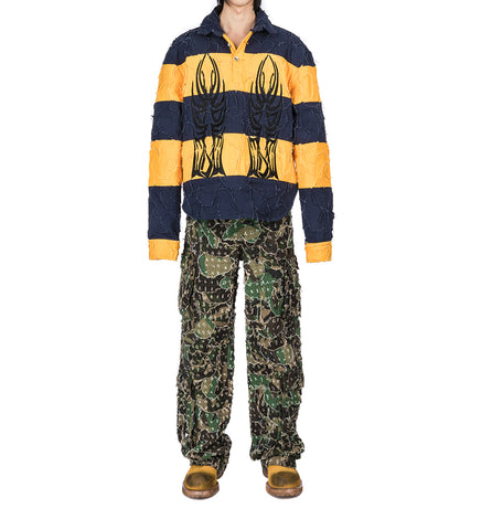 WDW WINGED RUGBY INDIGO/GOLDEN