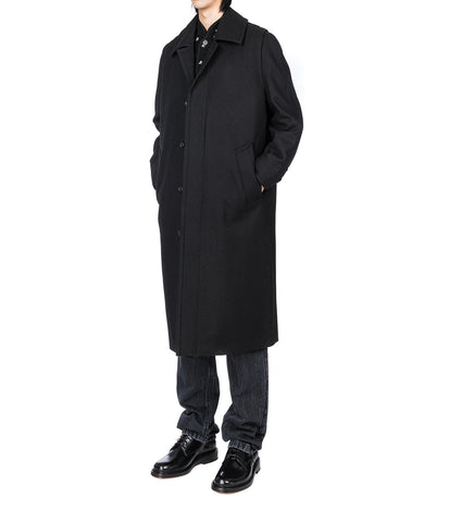 LODEN COAT CLASSIC BLACK LODEN