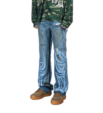 WDW WINGED CARPENTER DENIM SKY