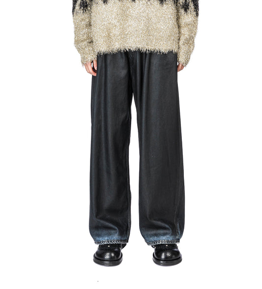 2023 U CHARCOAL LEATHER BLACK