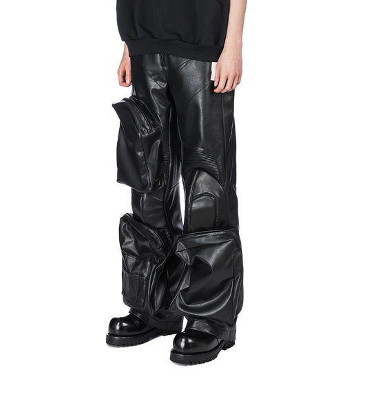 FLIGHT CARGO PANTS BLACK