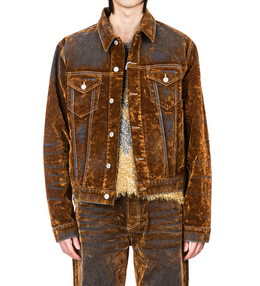 RYE U FLOCK WINTER RUST BROWN