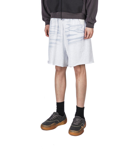 FADED SWEAT SHORTS GREY