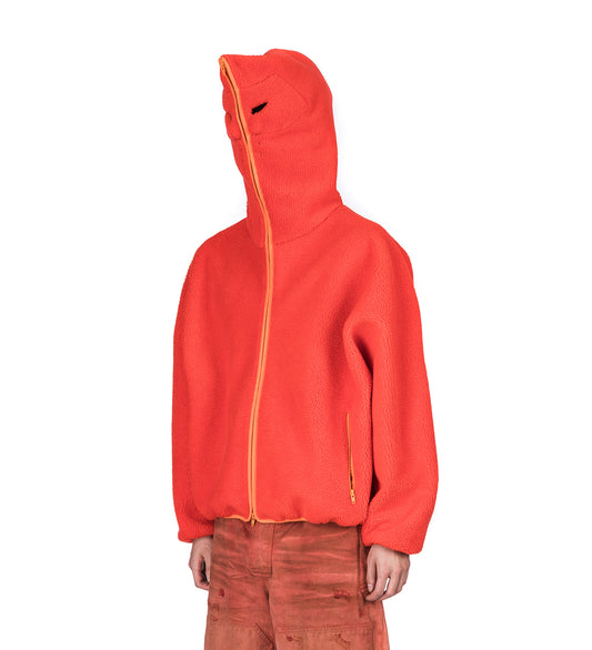 POLAR FLEECE TN1 HOODIE ORANGE
