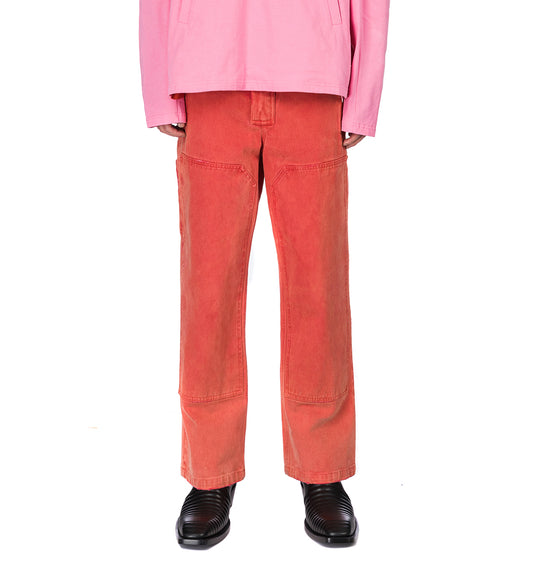 BIKER TROUSERS WATERMELON RED