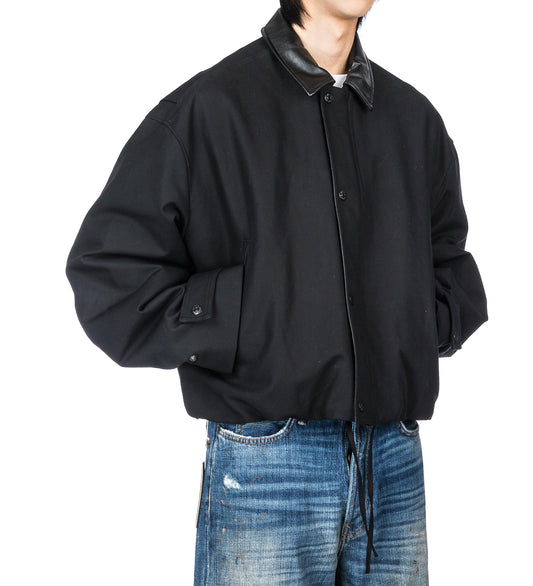 OPADO DOUBLE COTTON SATIN BLACK