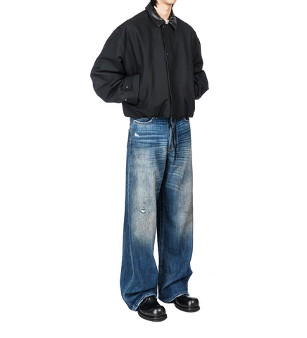 OPADO DOUBLE COTTON SATIN BLACK