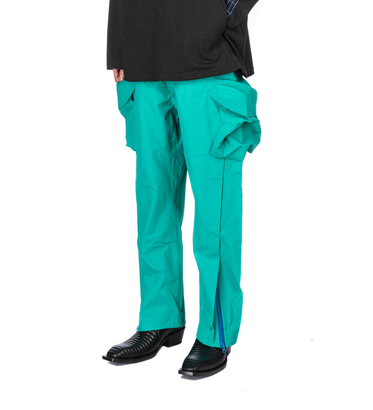 3D POCKET PANTS GREEN