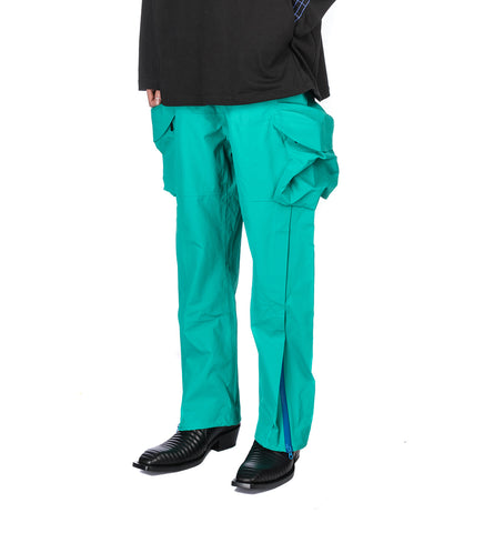 3D POCKET PANTS GREEN