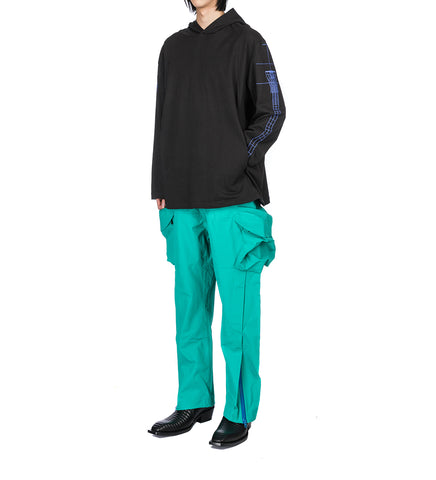 3D POCKET PANTS GREEN