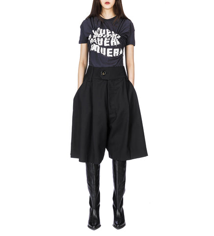BABY SUITING SHORTS BLACK
