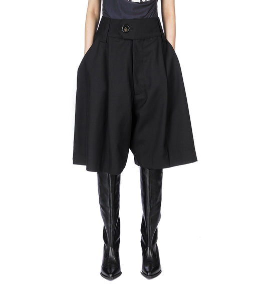 BABY SUITING SHORTS BLACK
