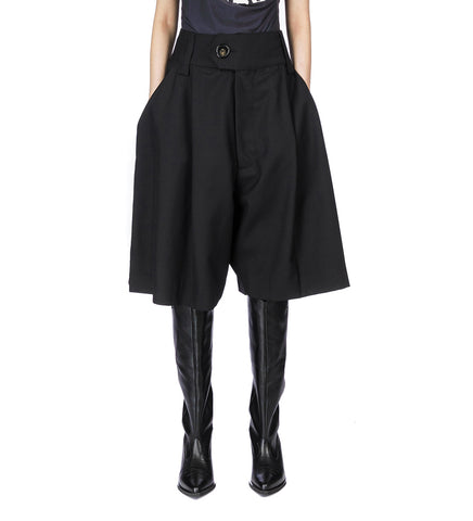 BABY SUITING SHORTS BLACK