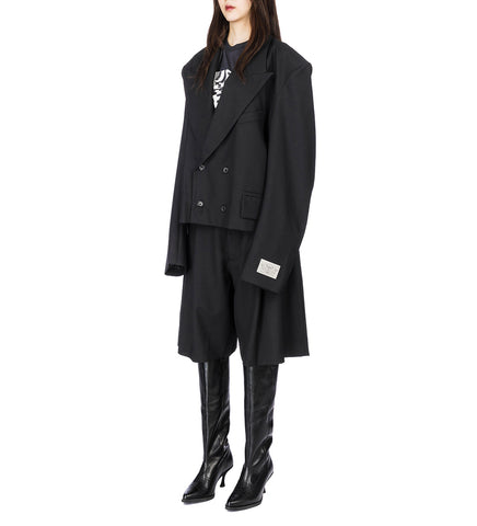 SLOUCHY BLAZER BLACK