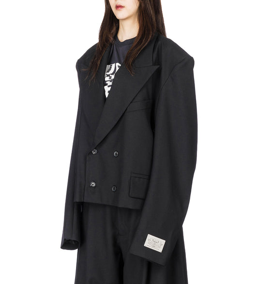 SLOUCHY BLAZER BLACK