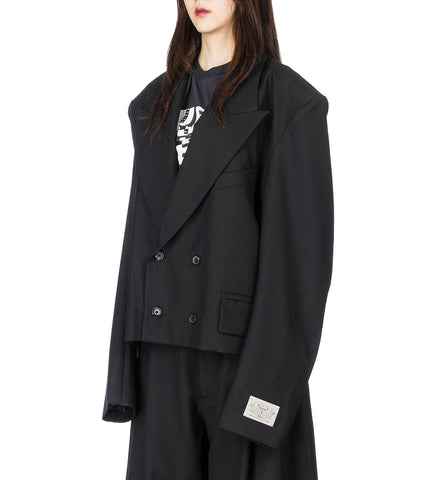 SLOUCHY BLAZER BLACK