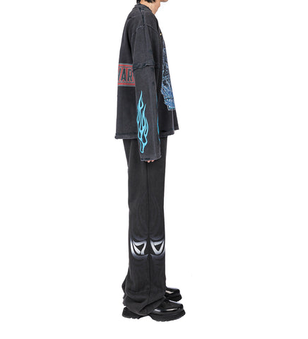 WINGED SWEATPANT COAL