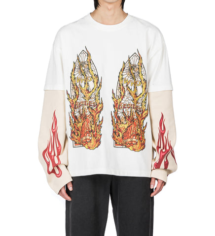 FLAME GLASS DOUBLE JERSEY CLOUD MULTI