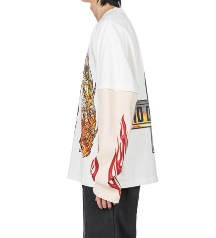 FLAME GLASS DOUBLE JERSEY CLOUD MULTI