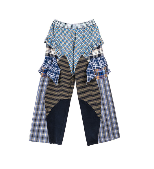 SWOON PYJAMA TROUSERS BLUE MULTI