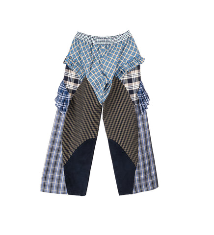 SWOON PYJAMA TROUSERS BLUE MULTI