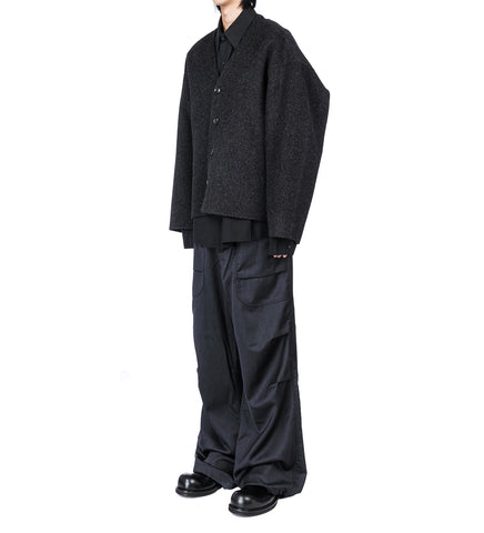 JOOL JACKET BLACK WOOL